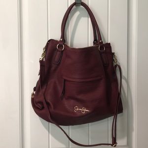 NWT- Jessica Simpson Burgundy purse
